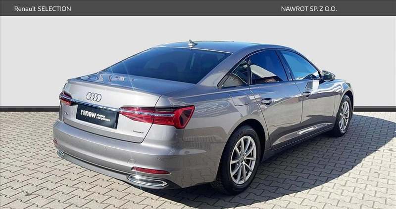 Audi A6 cena 129900 przebieg: 64708, rok produkcji 2020 z Skalbmierz małe 277